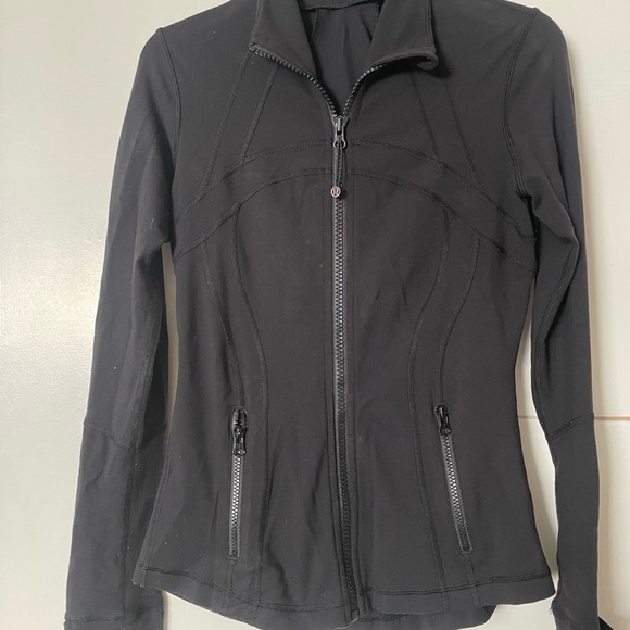 🍋Lululemon athletica Black Define Full Zip Jacket size 6 - Picture 1 of 6